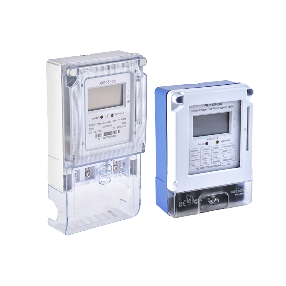 FUTURISE QCM11 Single Phase IC Card Prepayment Energy Meter